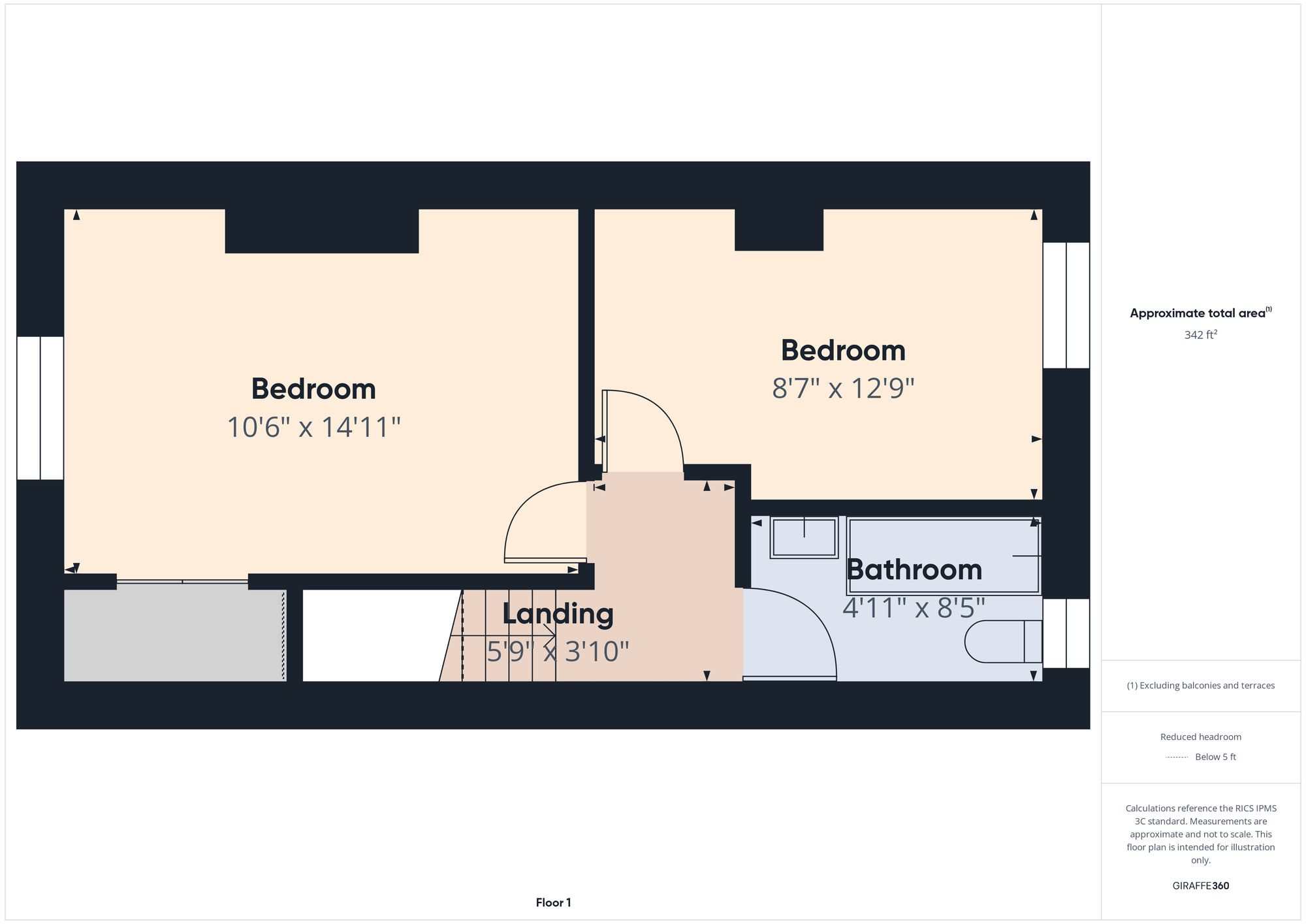 Buxton Road, New Mills, SK22 floorplan