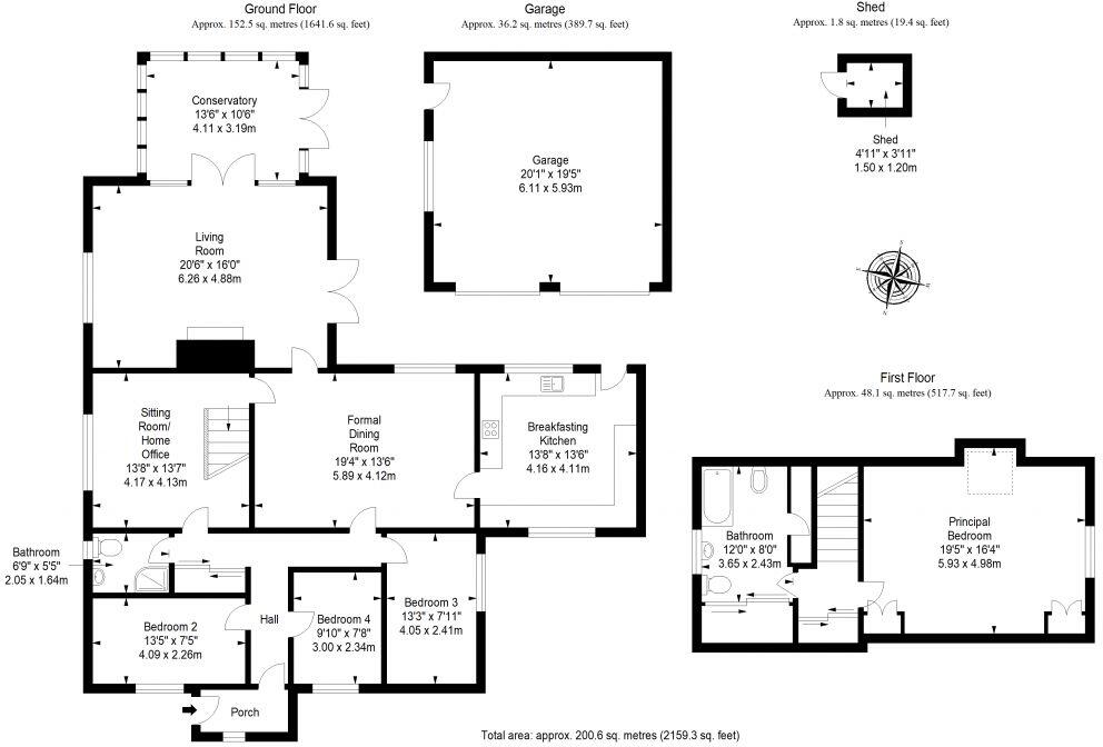 23 The Meadows, Peebles EH45 9HZ floorplan