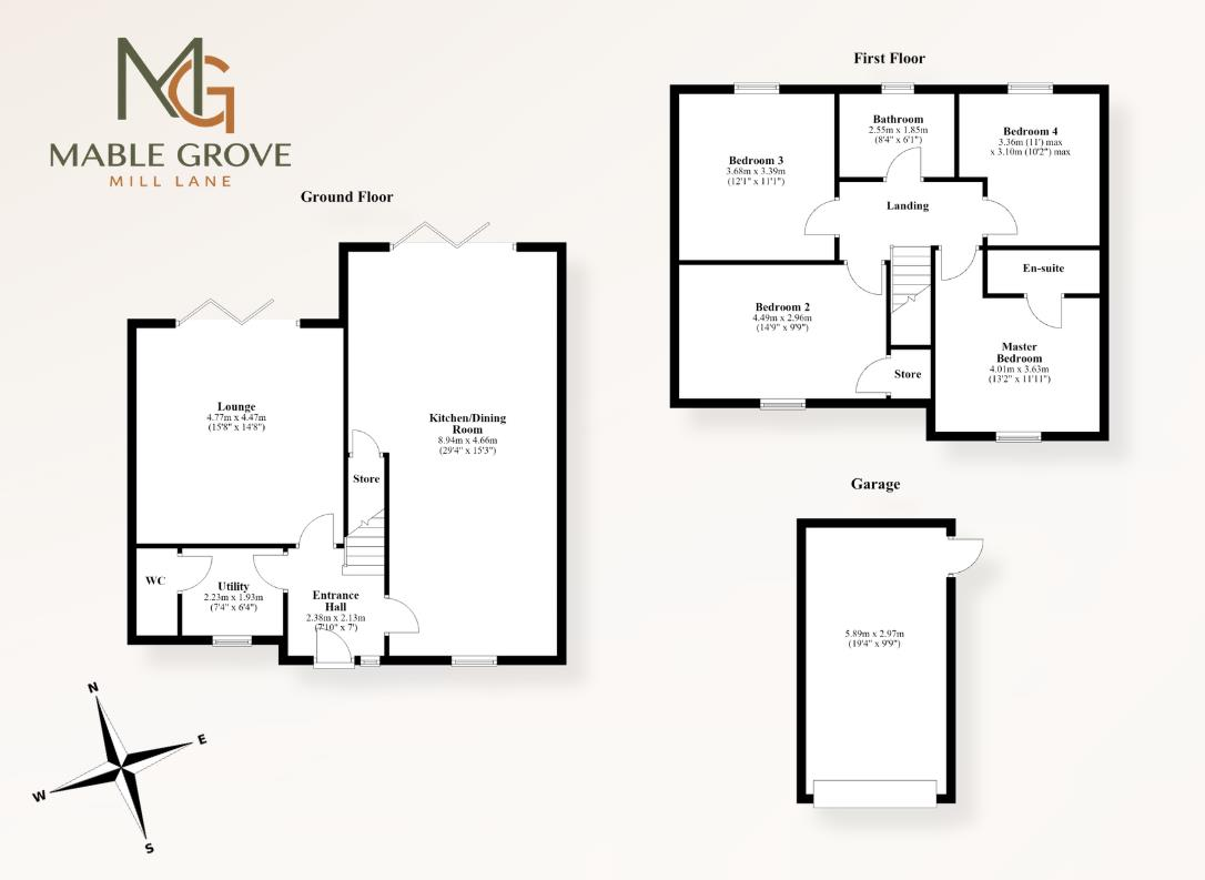 Mill Lane, Wetley Rocks floorplan
