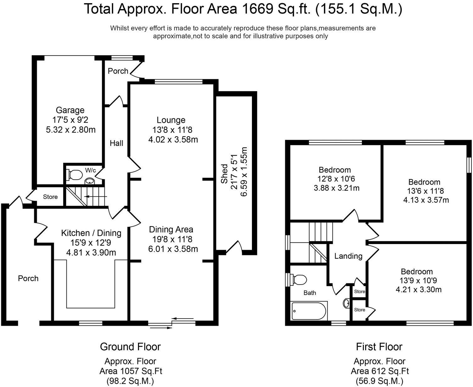 Cornwall Way, Southport, PR8 floorplan