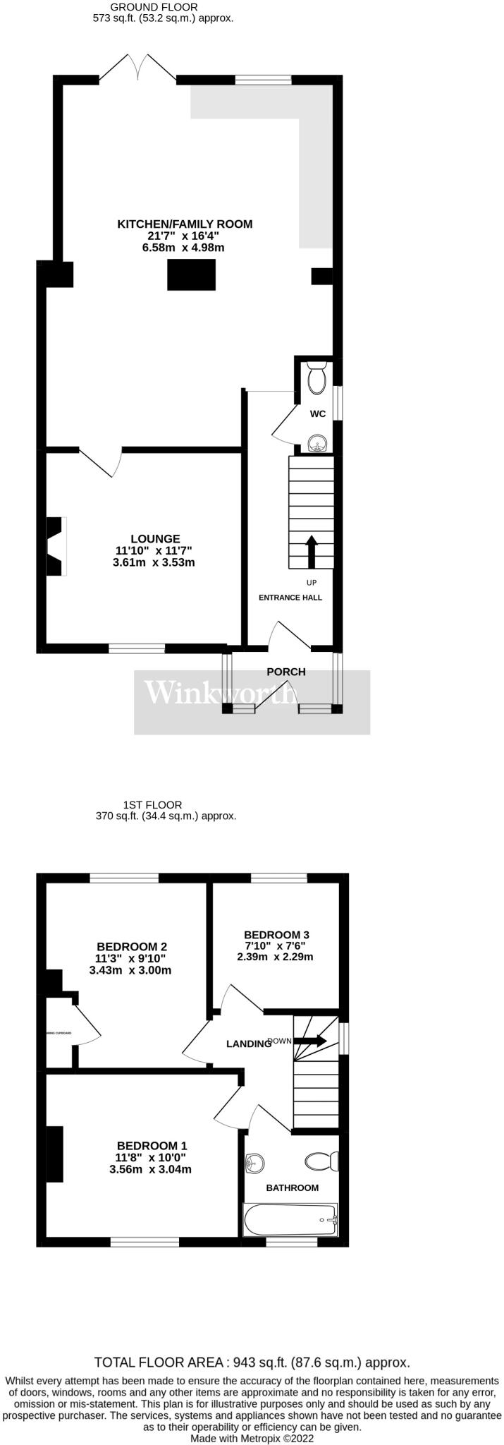 Harlington Avenue, Hellesdon, Norwich, Norfolk, NR6 floorplan