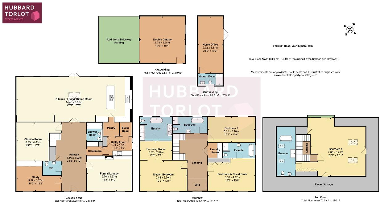 Farleigh Road, Warlingham, Surrey, CR6 9EL floorplan