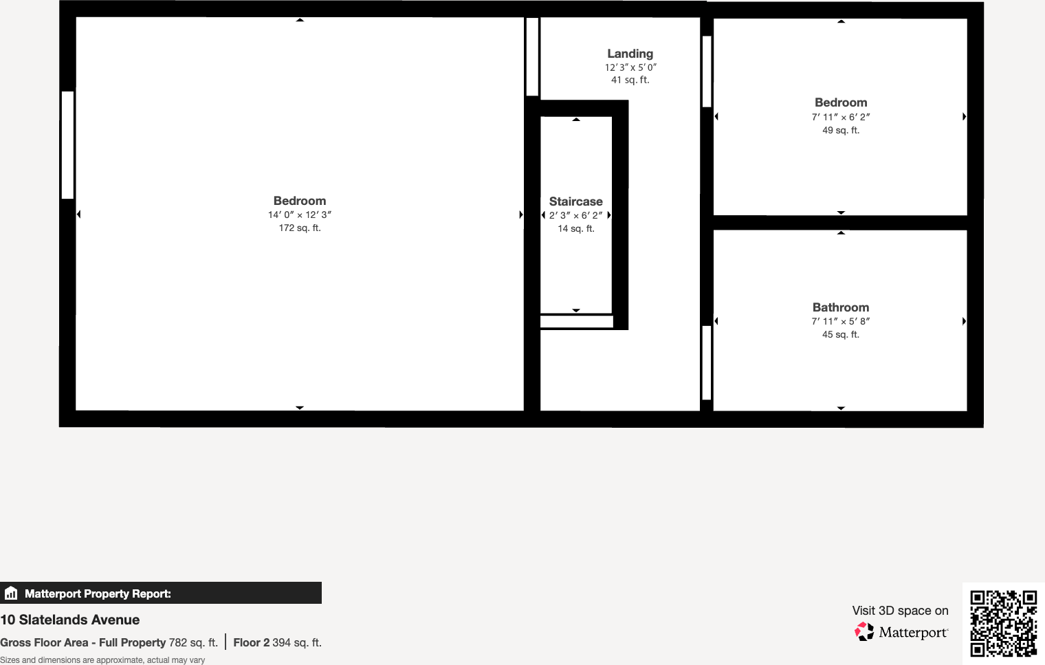 Slatelands Avenue, Glossop, SK13 6LJ floorplan