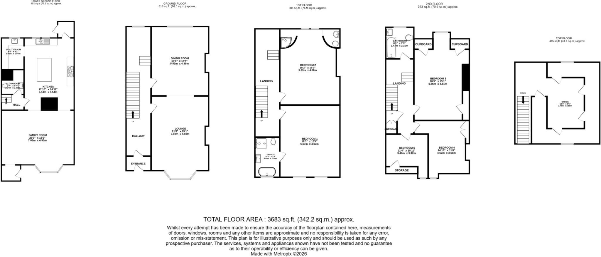 Belford Terrace East, Sunderland, SR2 7TH floorplan