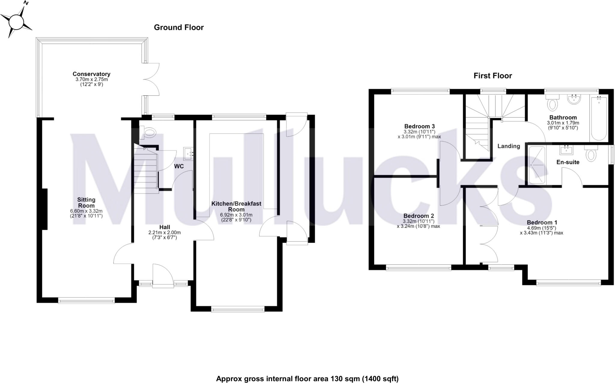 3, Saxon Way, Saffron Walden, Essex, CB11 floorplan
