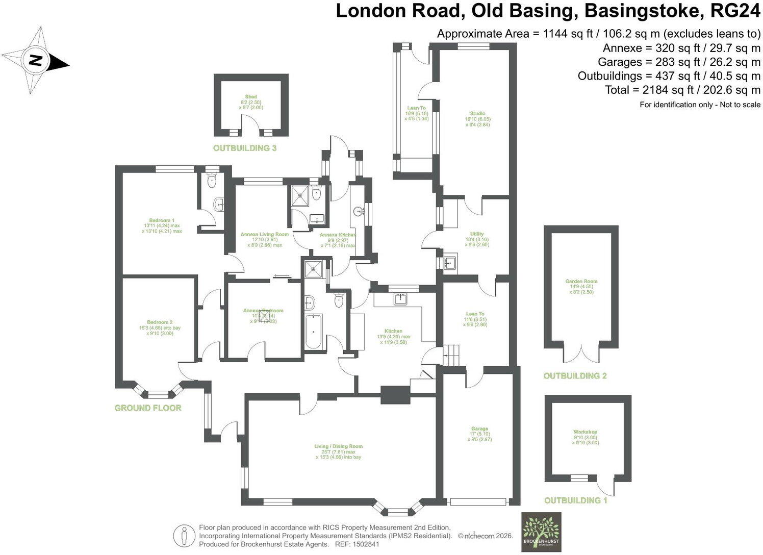 London Road, Old Basing floorplan