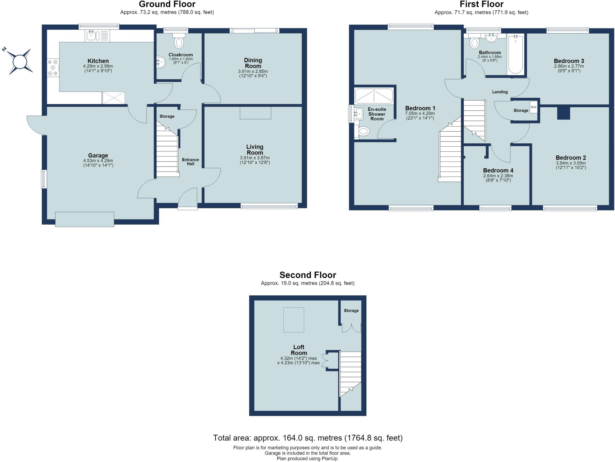 Langley Grove, Sandridge, St. Albans, Hertfordshire, AL4 floorplan