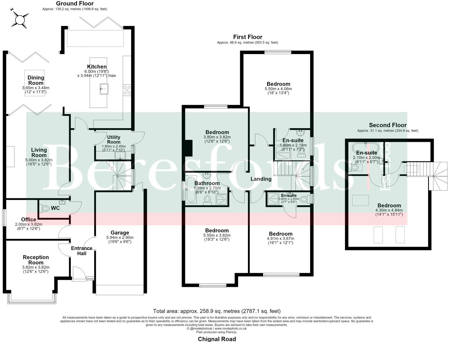 Chignal Road, Chelmsford, CM1 floorplan