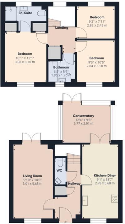 Brooklands Way, Bourne floorplan