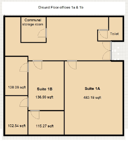 BAH Office 1a &amp; 1b plan.pdf