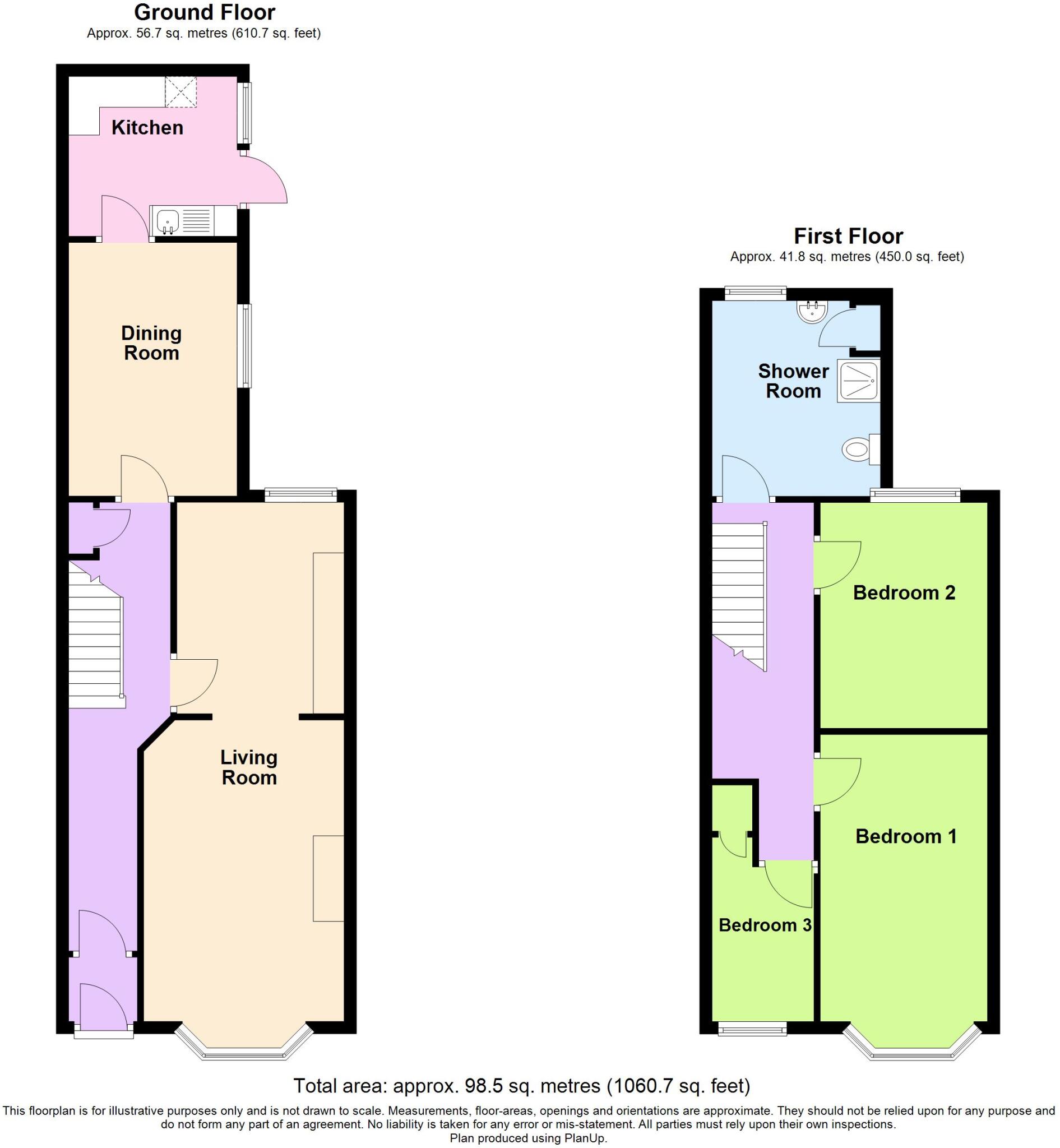 Penslade Terrace, Fishguard, Pembrokeshire, SA65 floorplan