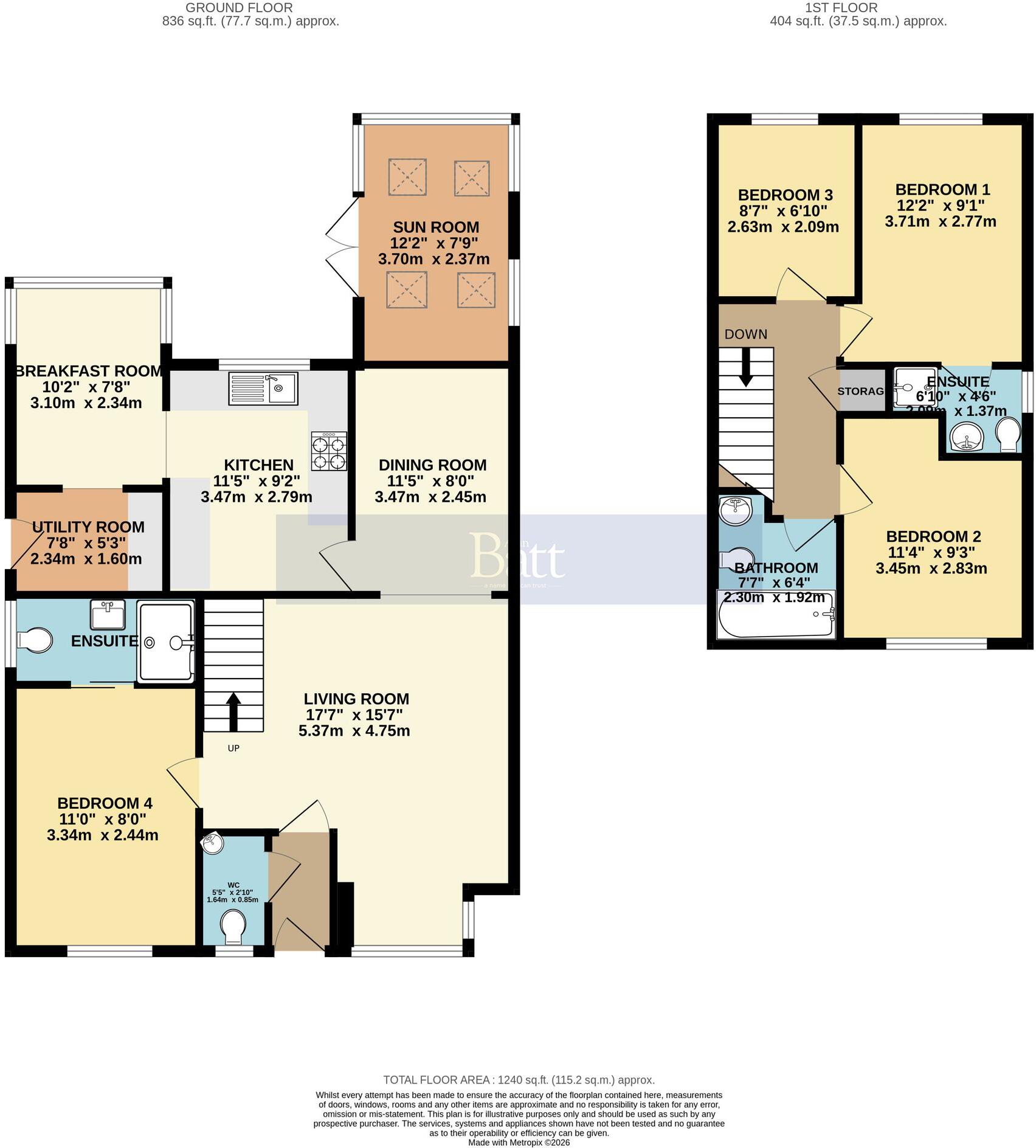 Wilsham Road, Orrell, WN5 floorplan