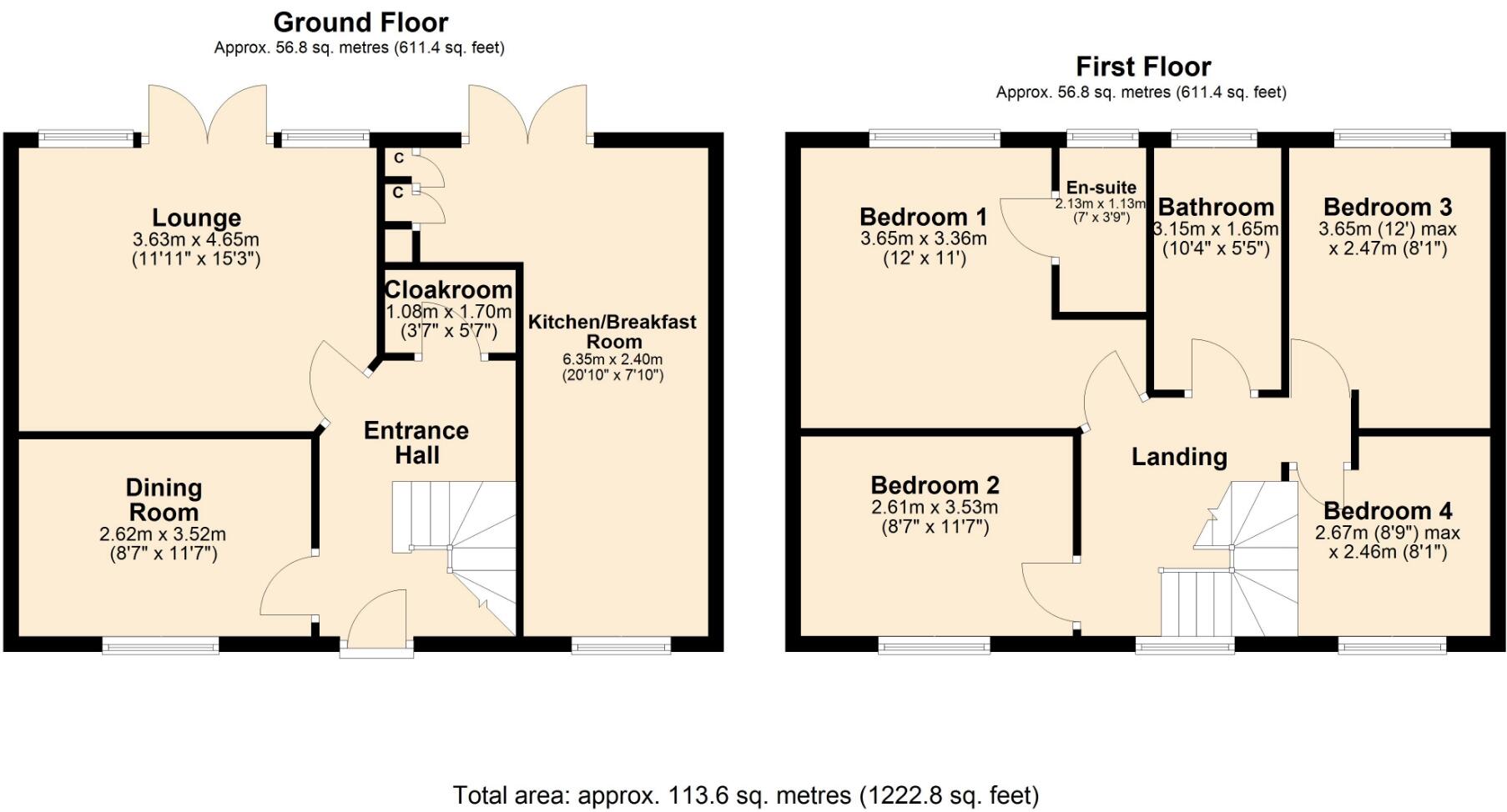 Pianoforte Road, Roade, NN7 2QL floorplan