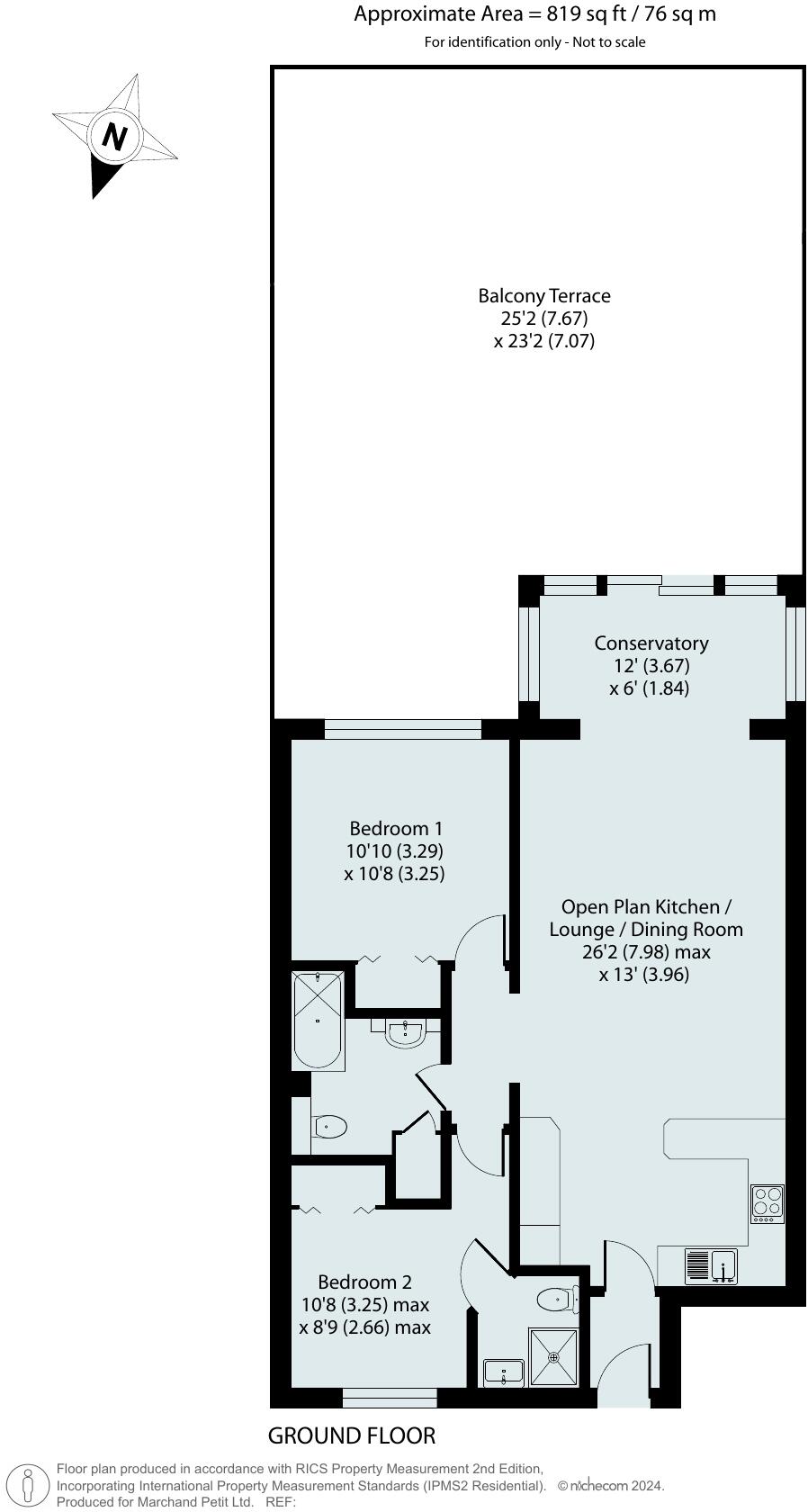 Avon Quillet, Bigbury On Sea, Devon floorplan