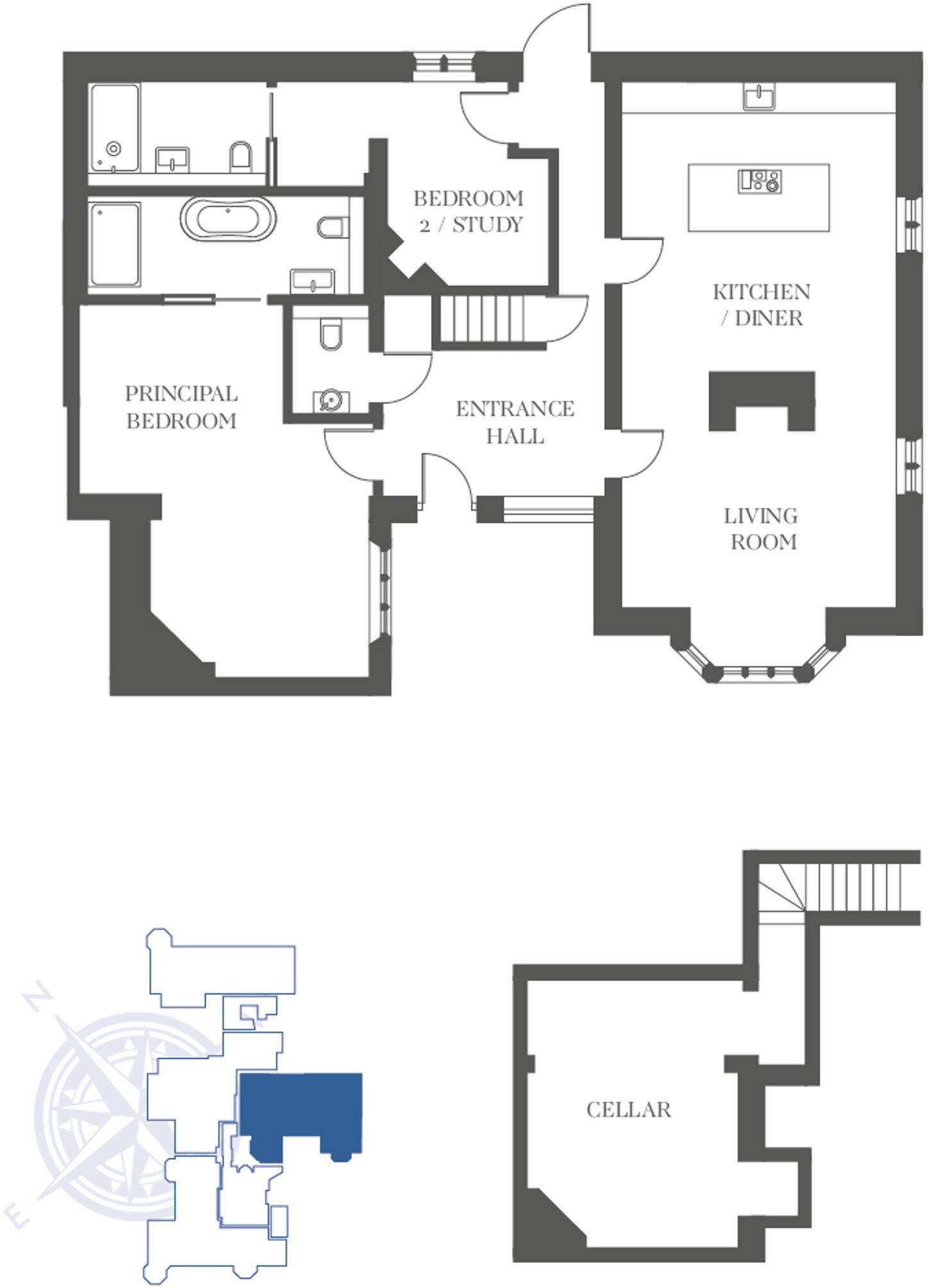 Milverton Hall, Blackdown, CV32 floorplan