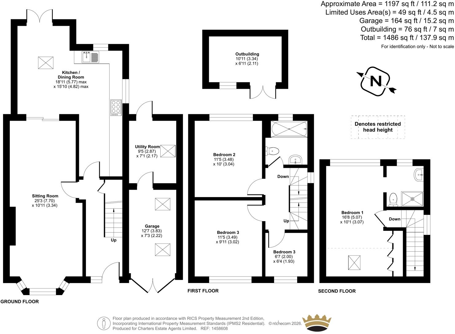 Chancton Close, Worthing, West Sussex, BN11 floorplan