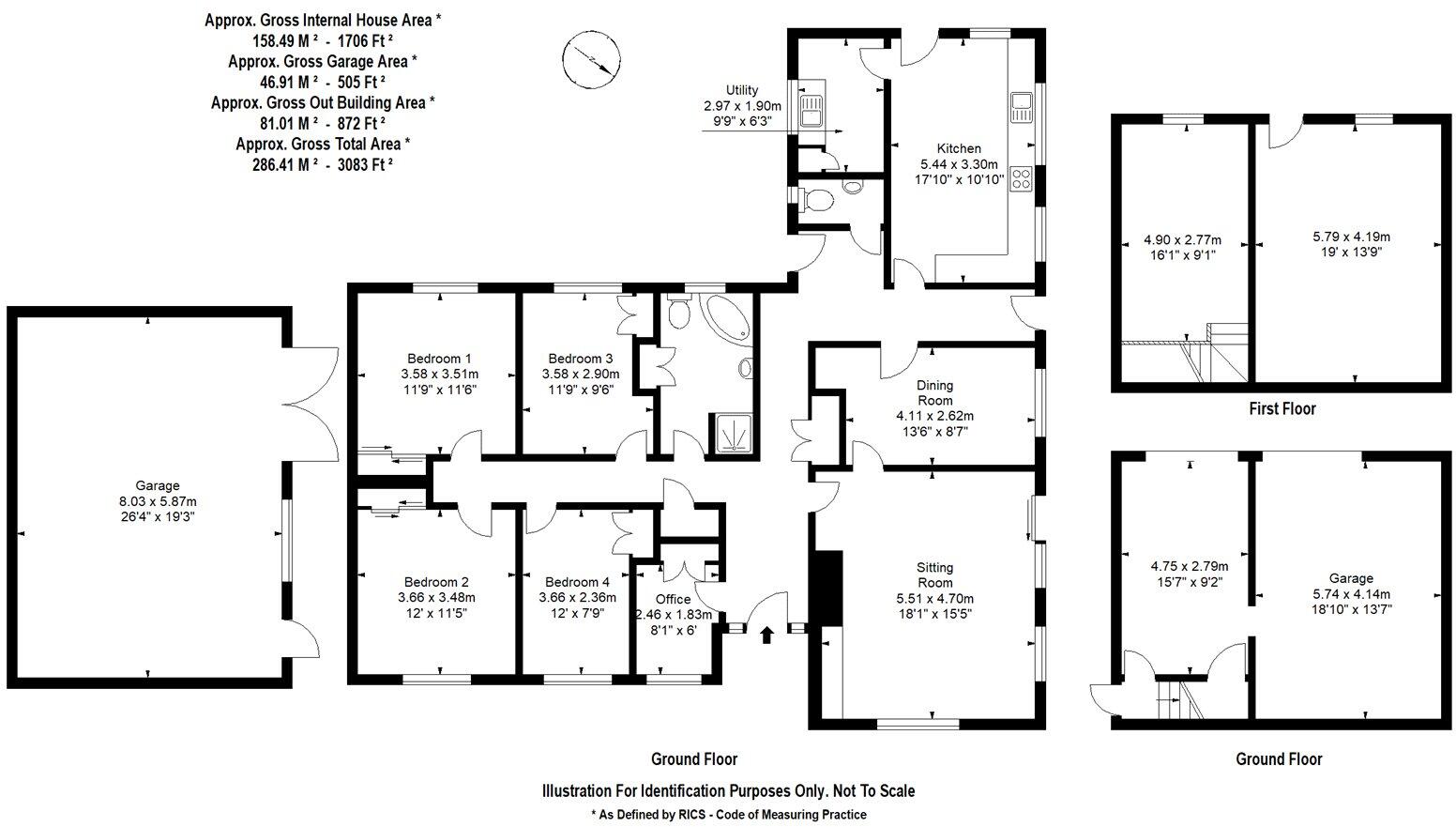 The Spa, Melksham, Wiltshire, SN12 floorplan