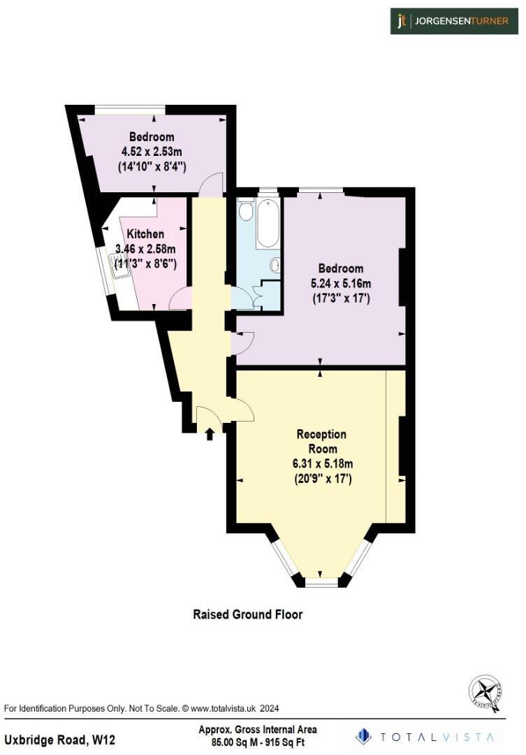 Uxbridge Road, Shepherds Bush, W12 floorplan