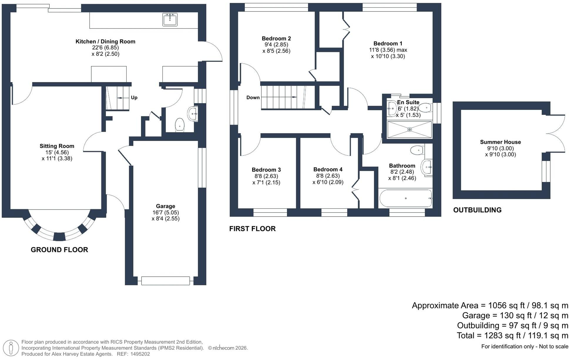 Mapledown Close, Southwater, RH13 floorplan
