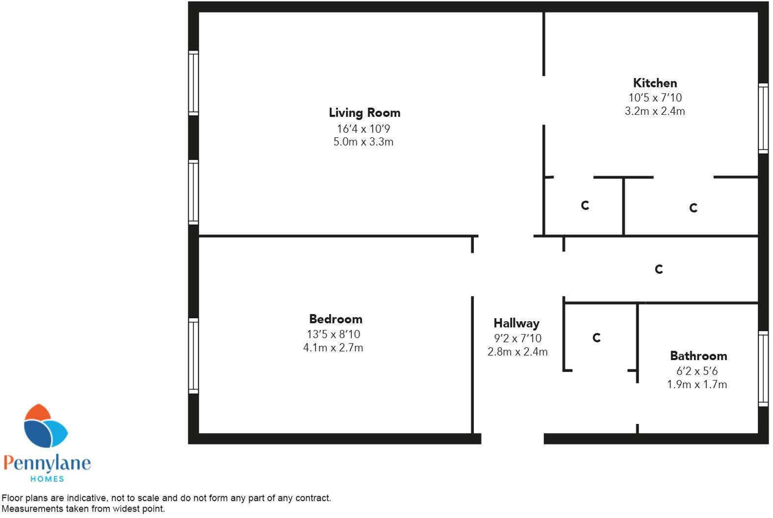 Newburgh, Erskine, PA8 floorplan