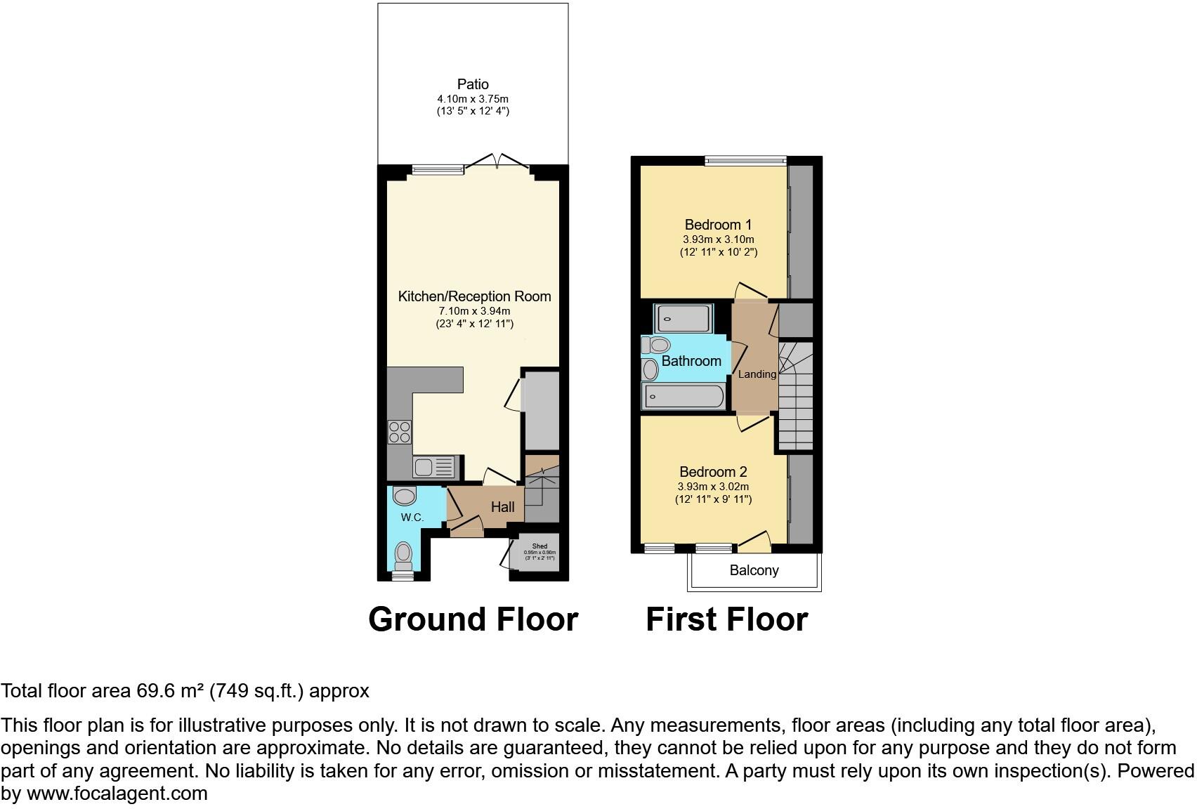 77 Prebend Street, London, N1 floorplan