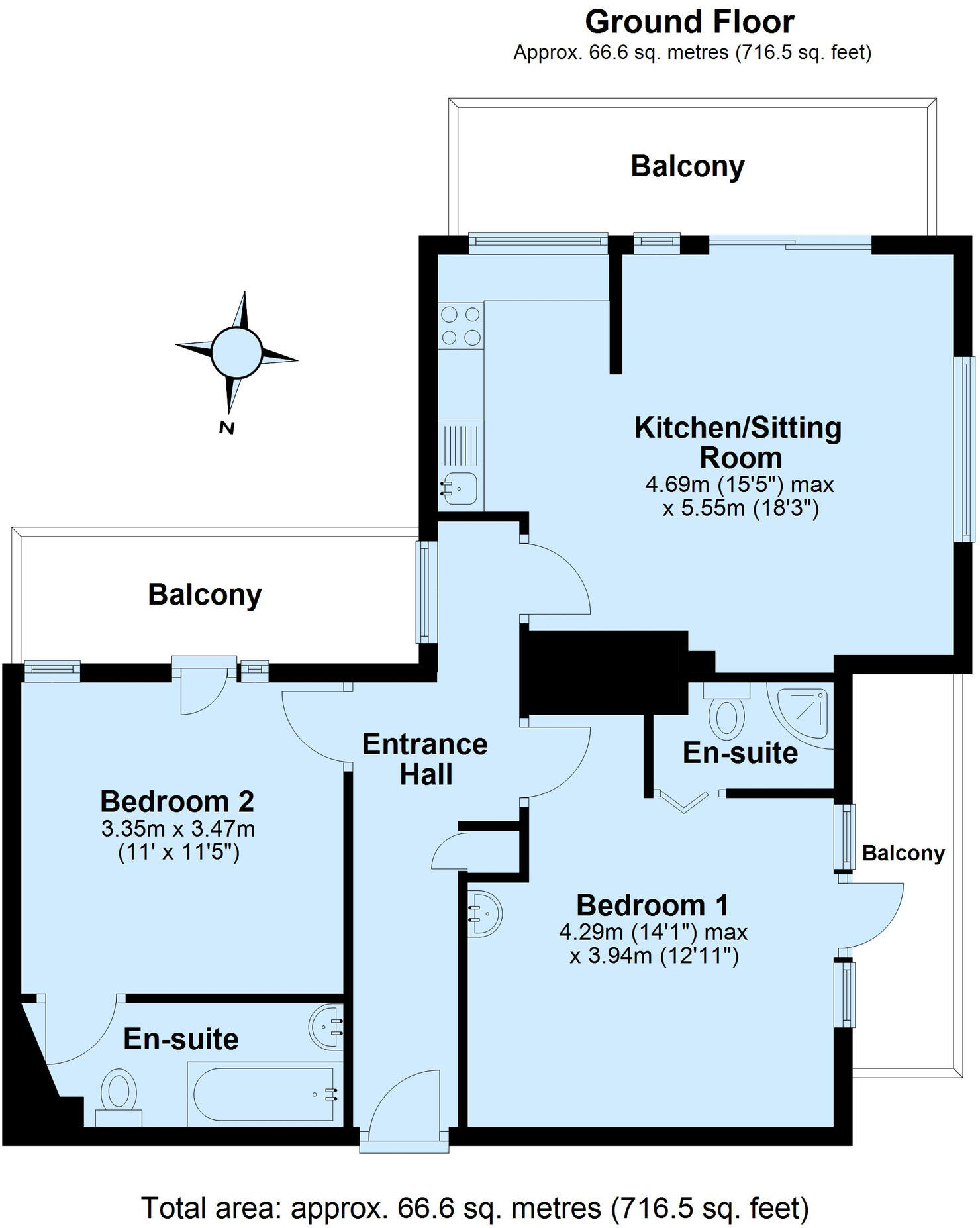 Sandhills Road, Salcombe floorplan