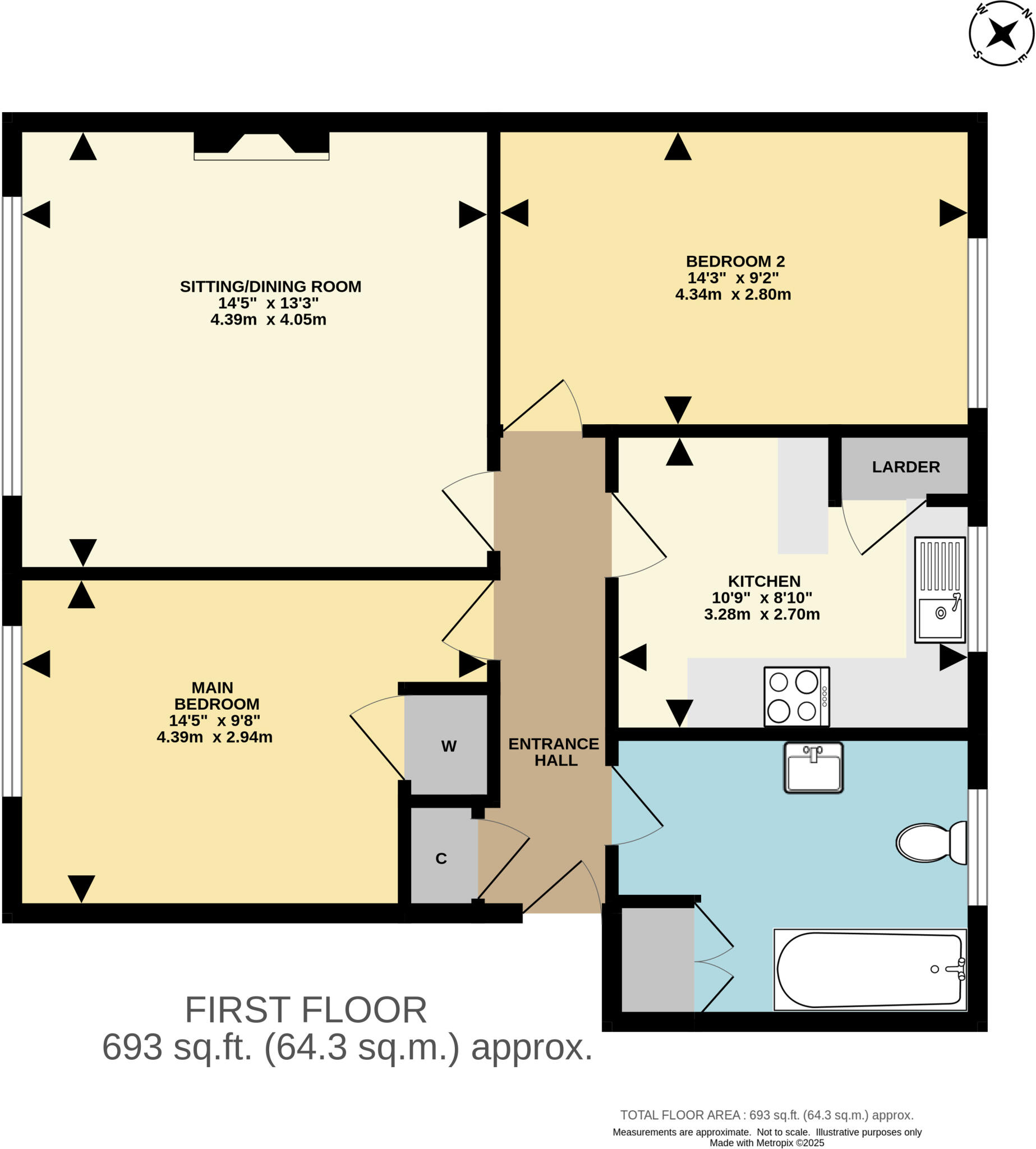 Aurum Close, Horley, Surrey, RH6 floorplan