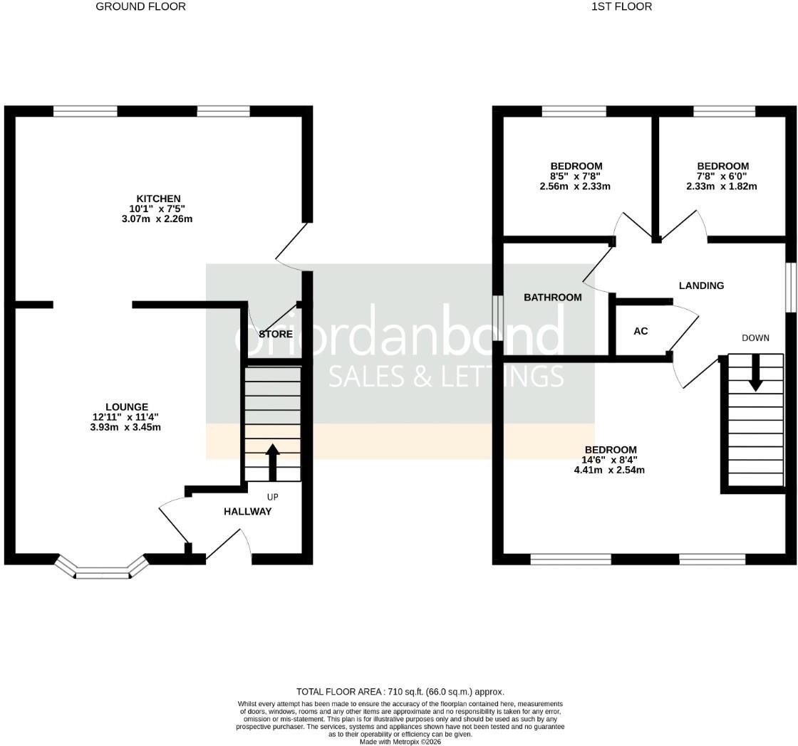 East Bank, Thorplands Brook, Northampton NN3 floorplan