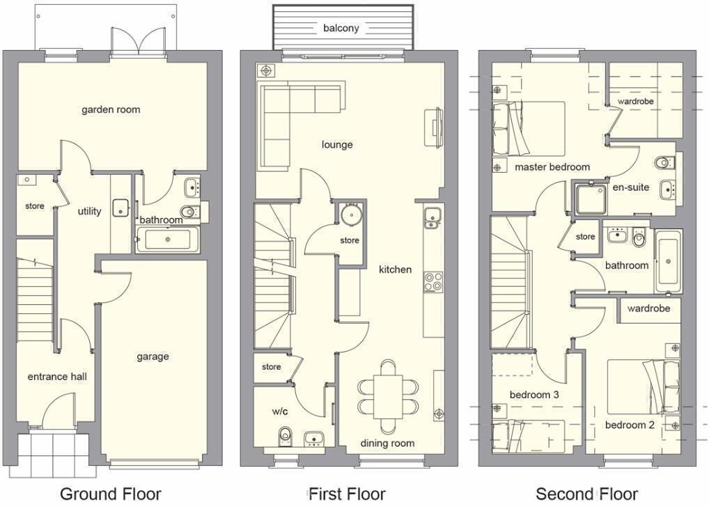 Stoneywood Brae, Aberdeen, Aberdeen City floorplan