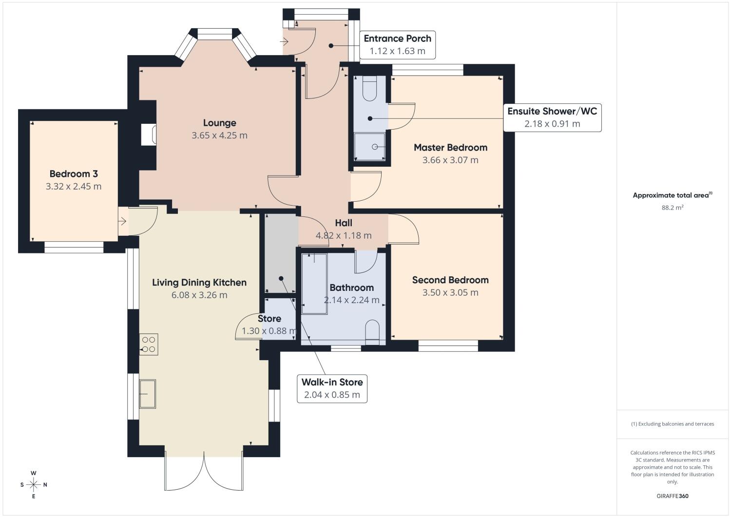 Rawsthorne Avenue, Haslingden, Rossendale, Lancashire, BB4 floorplan