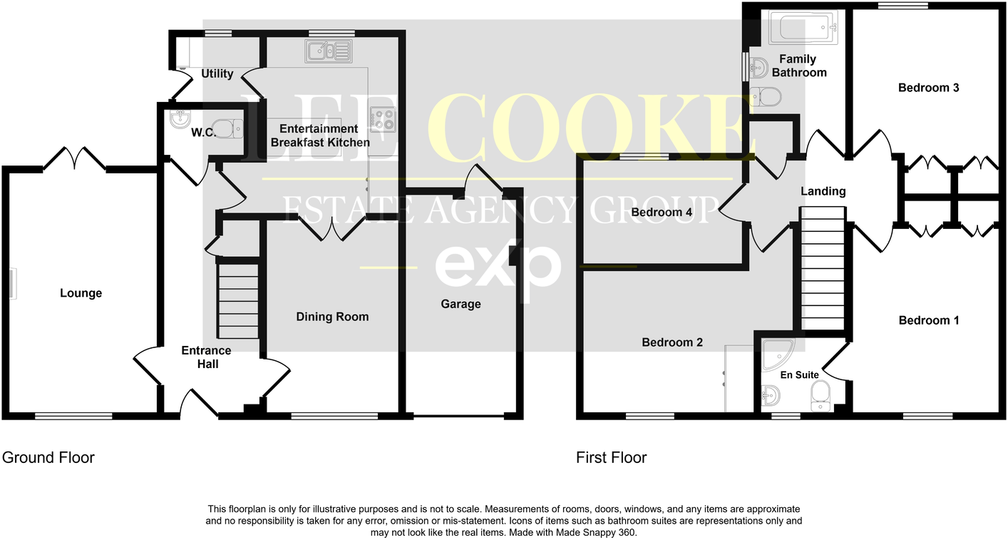 Deacons Field, Brewood, Stafford, ST19 9GA floorplan