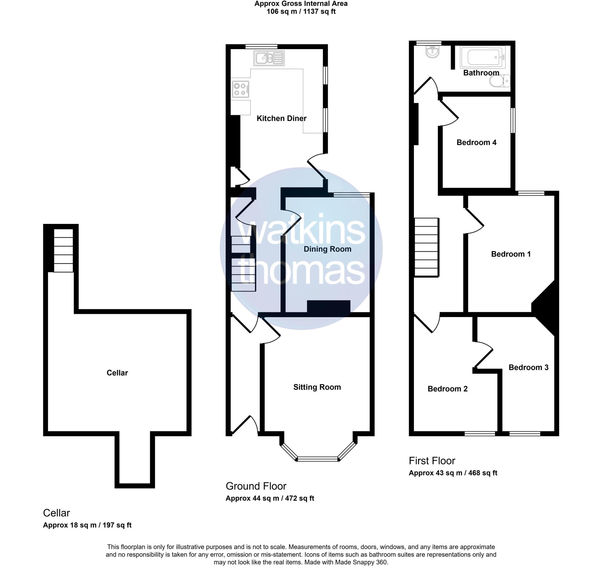 Breinton Road, Hereford, HR4 floorplan