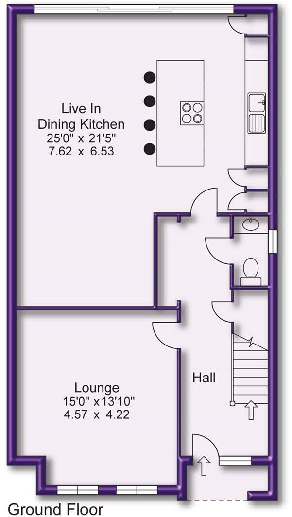 Queens Road, Hale, Altrincham floorplan