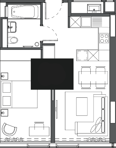 City Suites, Chapel Street, Manchester floorplan