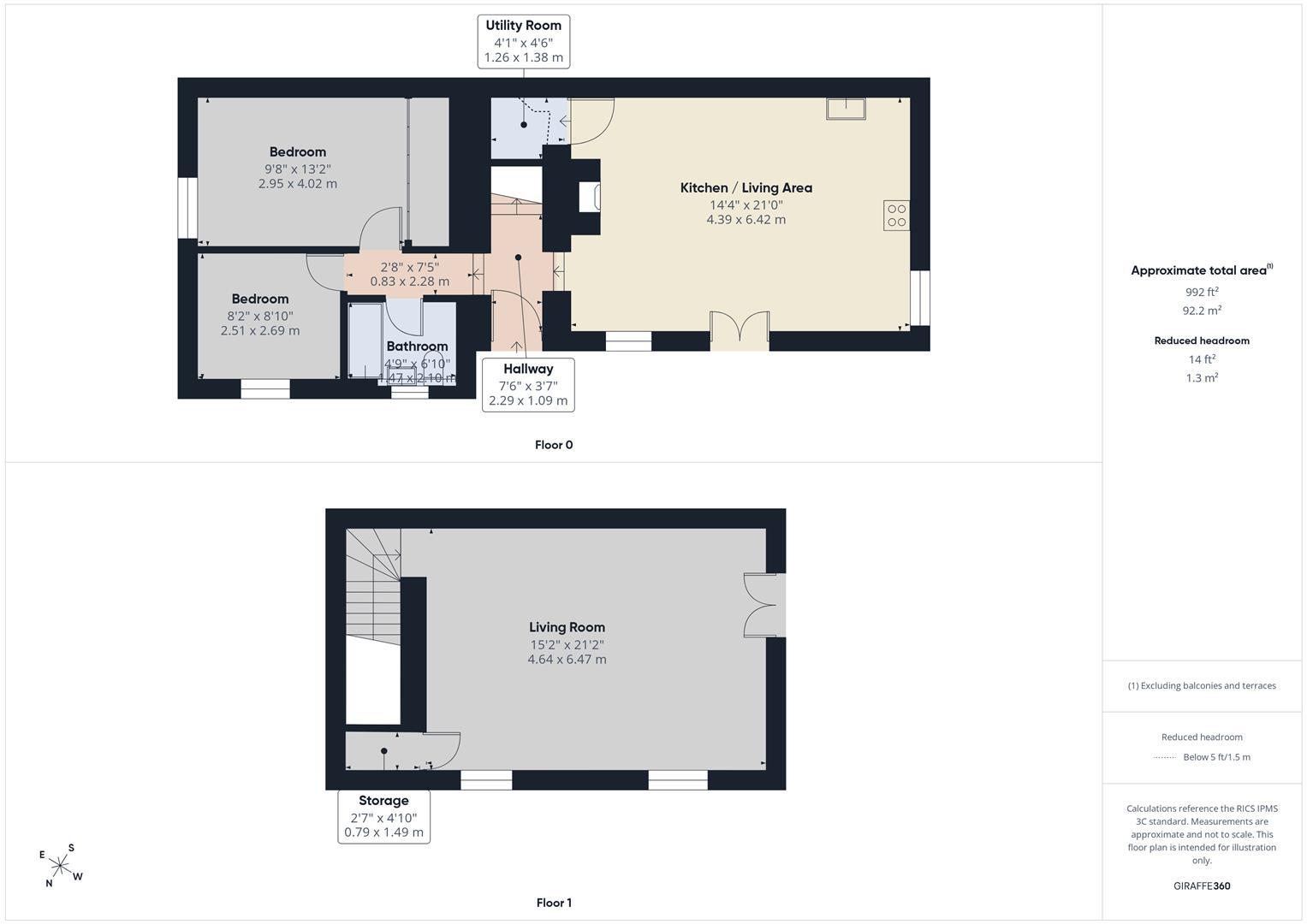 Iretons Farm, Hazelwood, Belper, Derbyshire floorplan