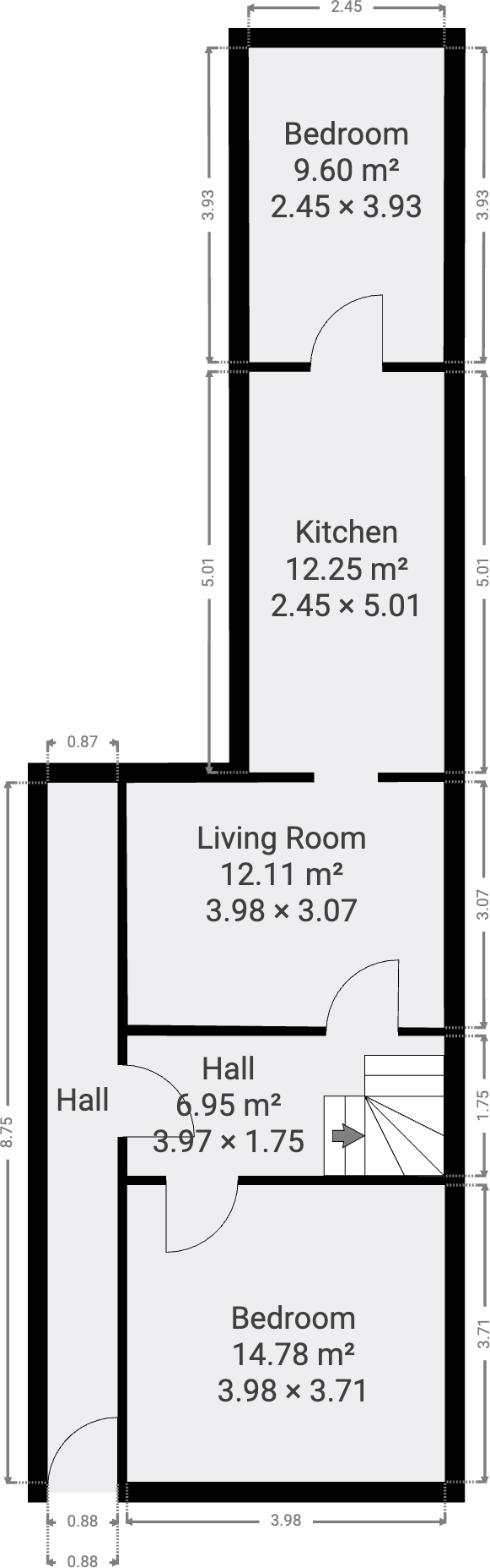 Richmond Road, Lincoln, Lincolnshire, LN1 floorplan