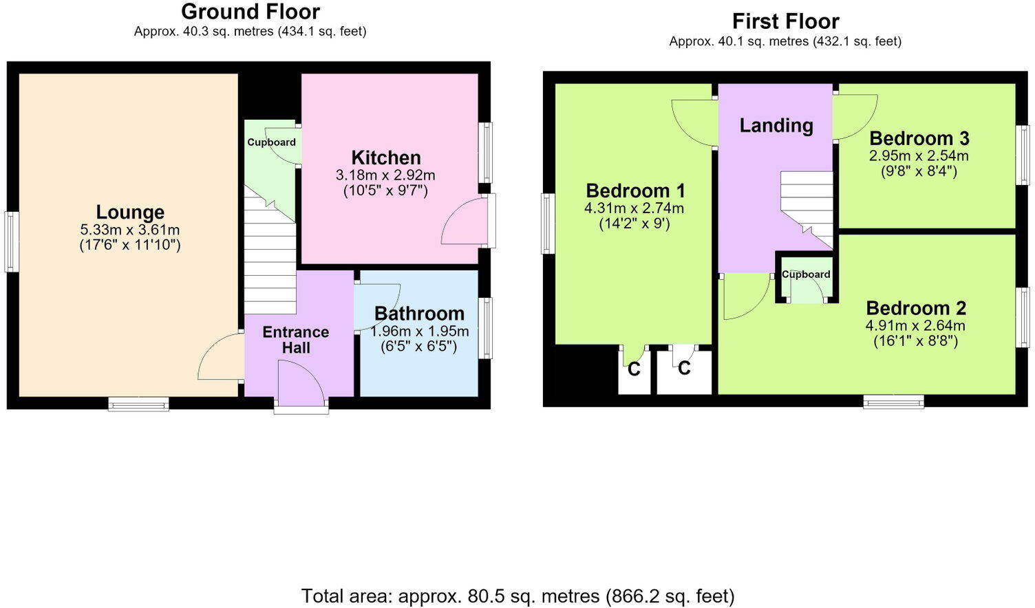 Mauntley Avenue, Brigstock, Kettering, NN14 3HF floorplan