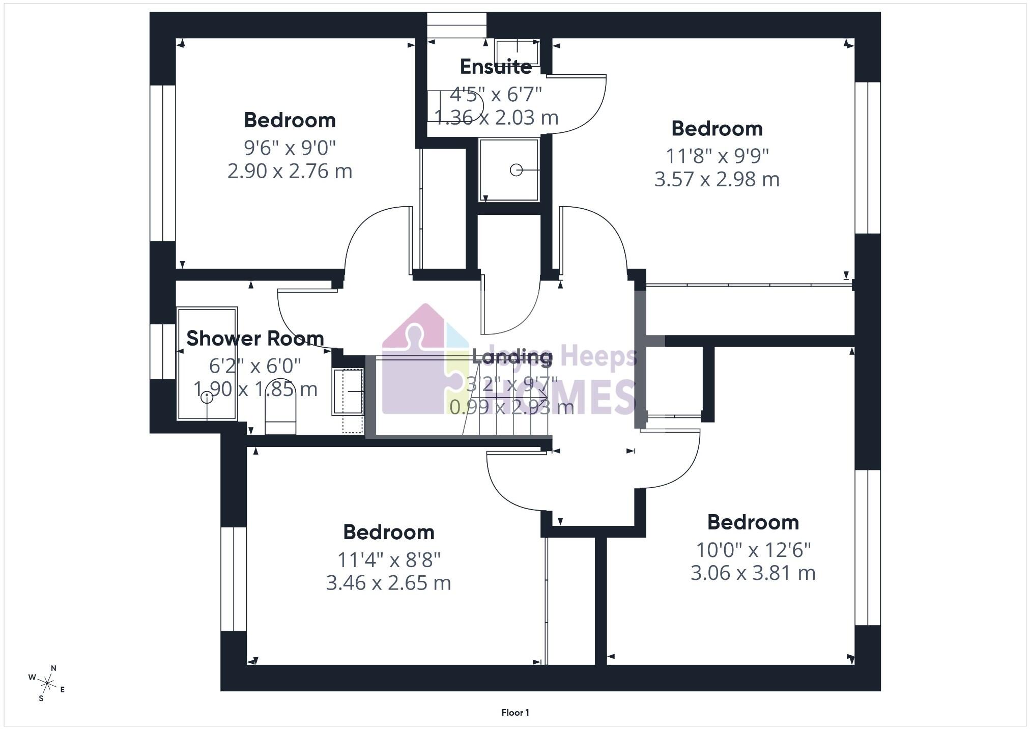 Cornfoot Crescent, Gamekeepers Wynd, East Kilbride, G74 3ZB floorplan