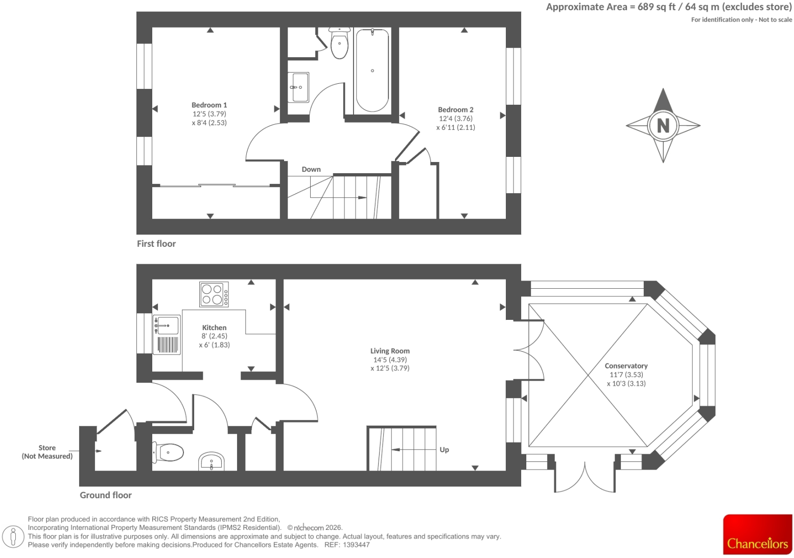 Coniston Court, Lightwater floorplan