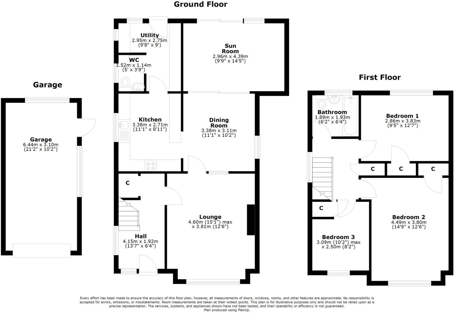 32 Spey Road, Troon, KA10 7DT floorplan