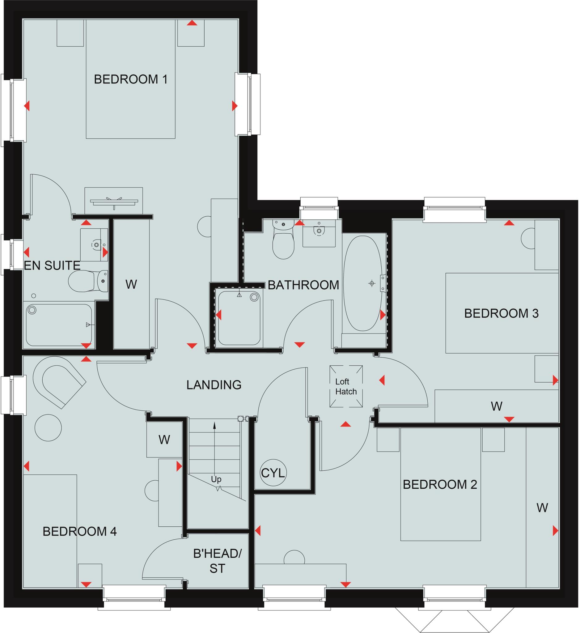 Azalea Lane, 
Witham St Hughs,
Lincoln,
Lincolnshire,
LN6 9XN floorplan