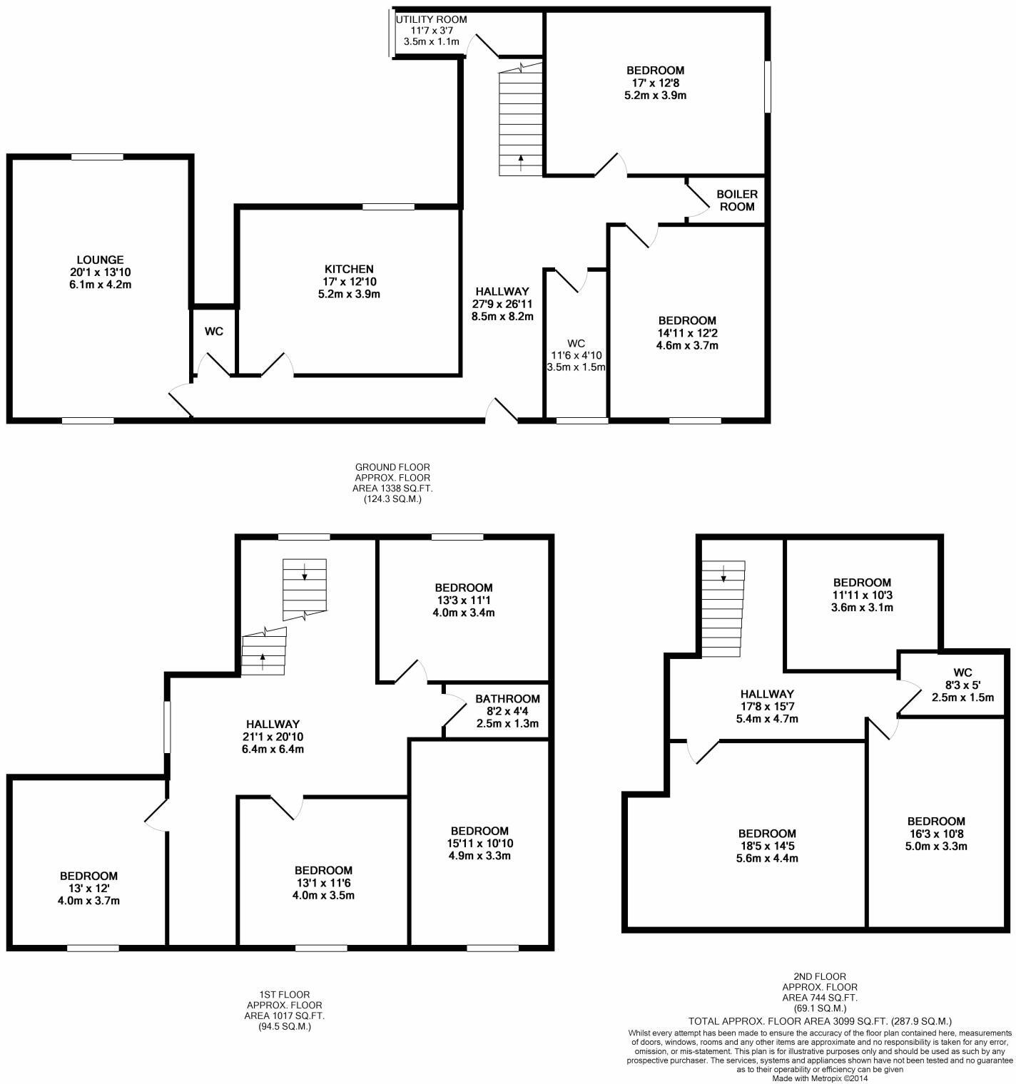 3 All Saints Street floorplan