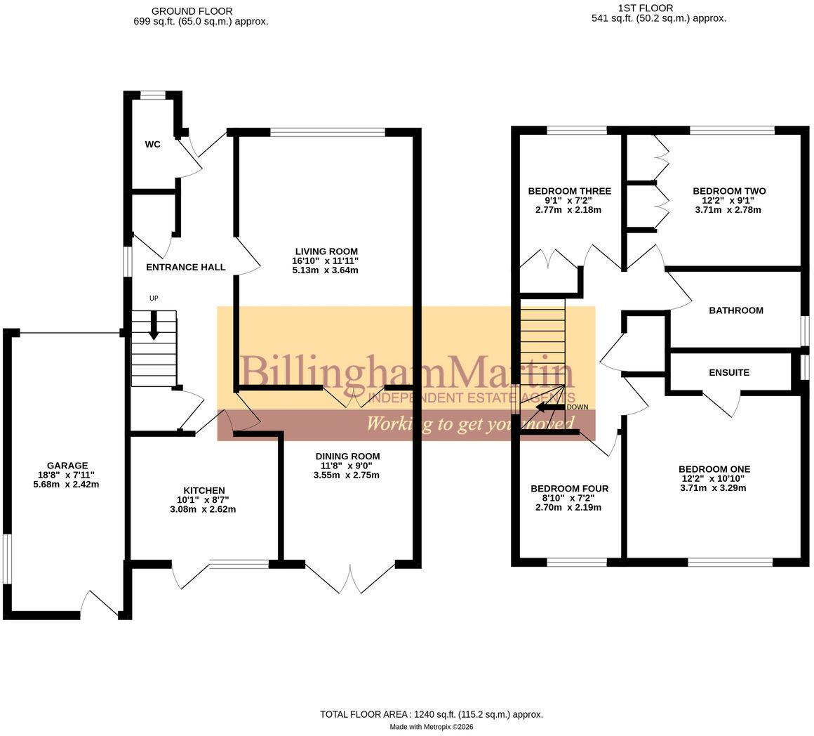 Sheffield Close, Farnborough, GU14 floorplan