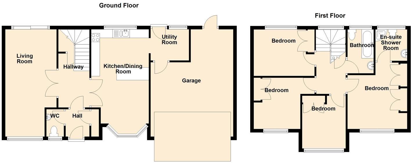Waddington. Park View, Aston-On-Trent, Derby floorplan