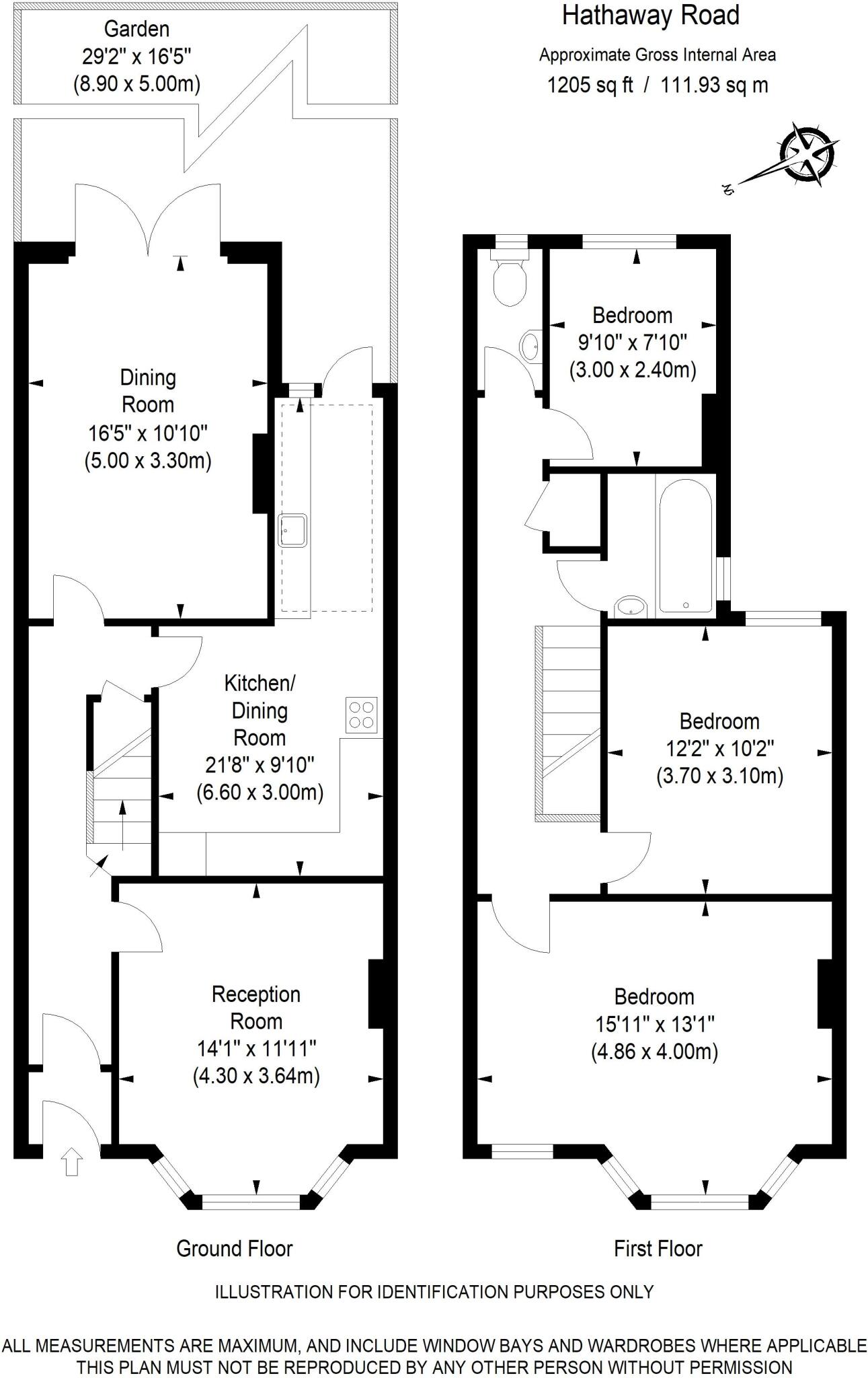 Hathaway Road, West Croydon floorplan