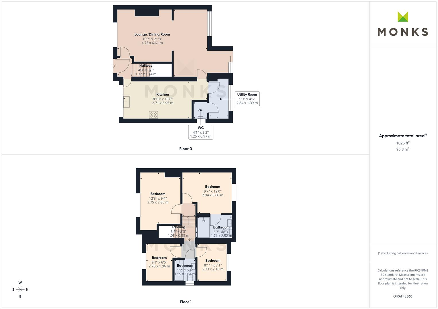 Shrubbery Gardens, Wem, Shrewsbury floorplan