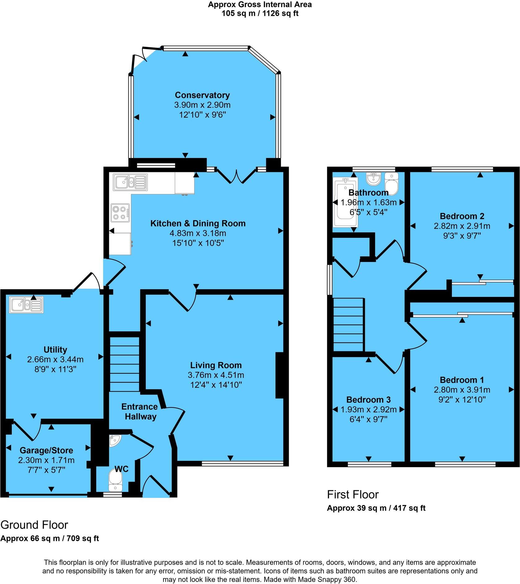 Finford Croft, Balsall Common, CV7 floorplan