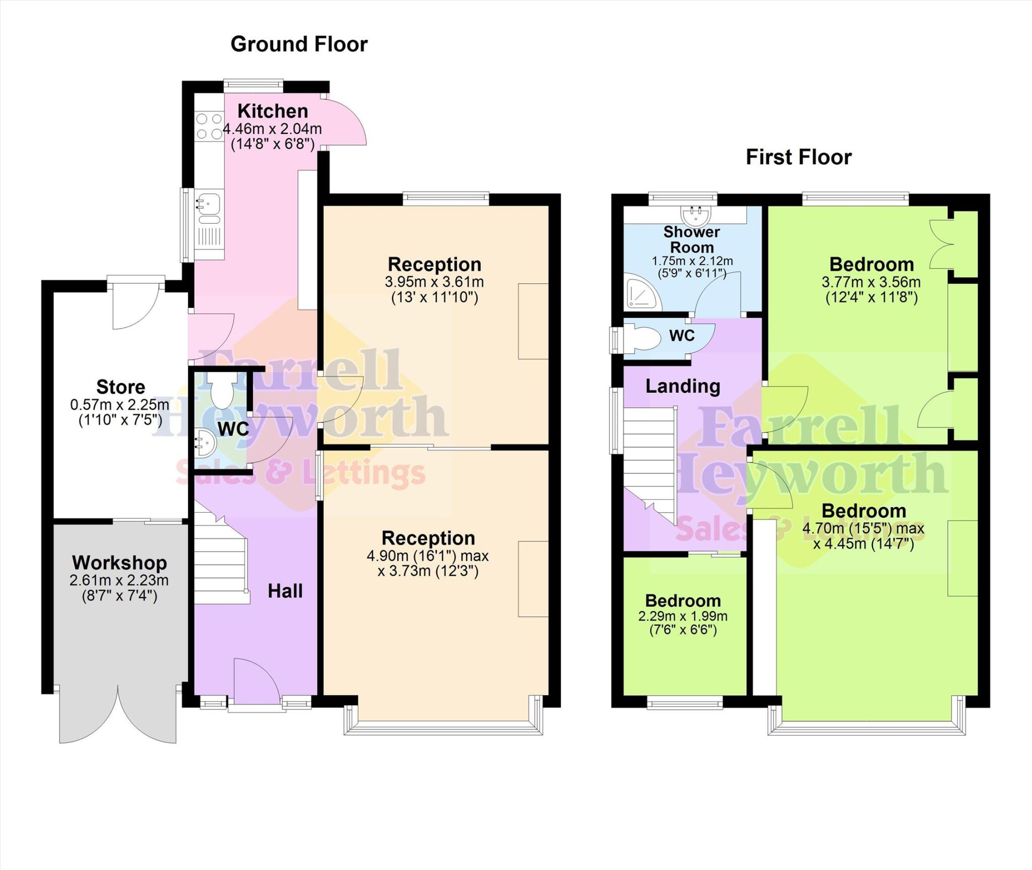 Windsor Drive, Fulwood, Preston floorplan