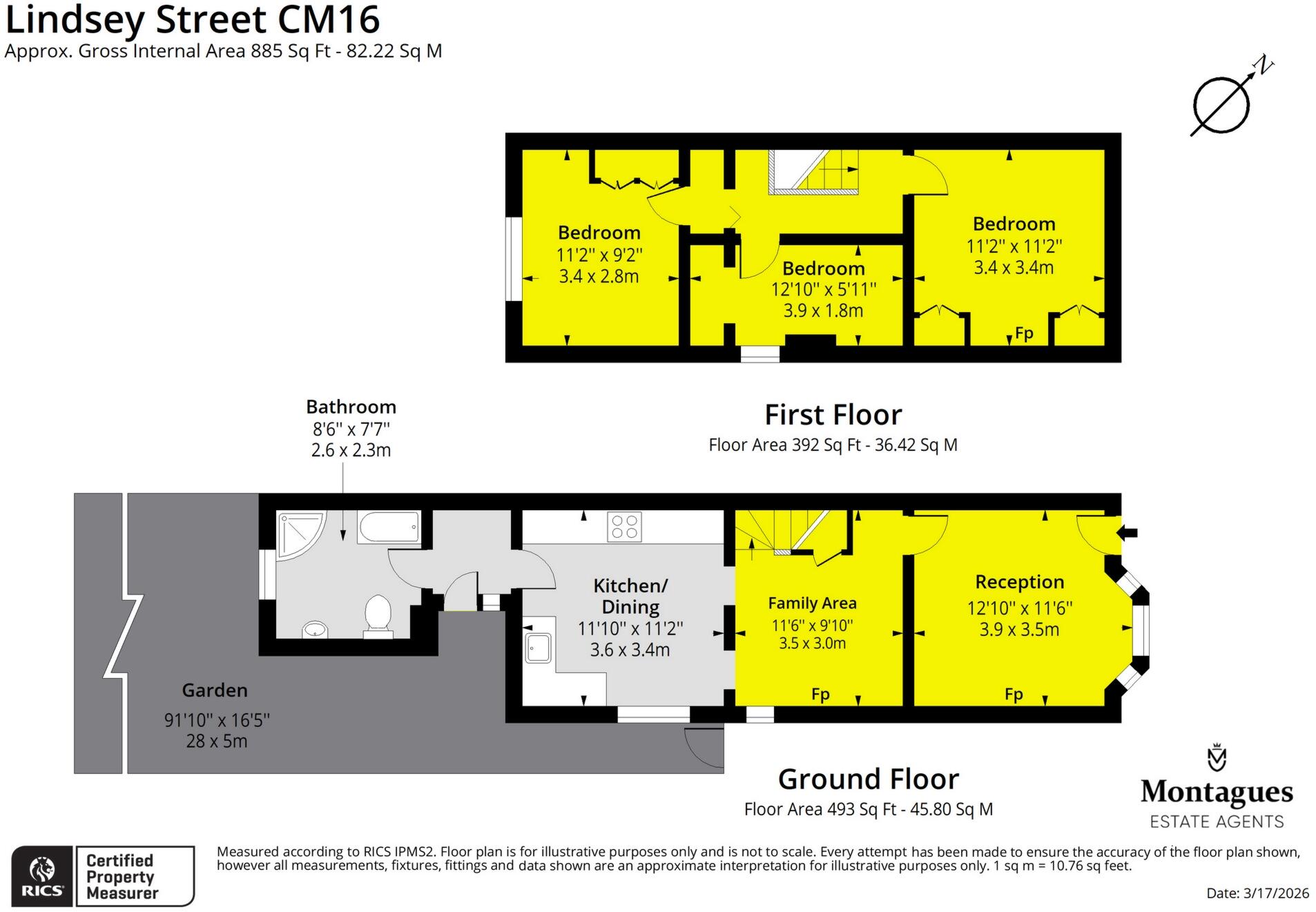 Lindsey Street, Epping, CM16 floorplan