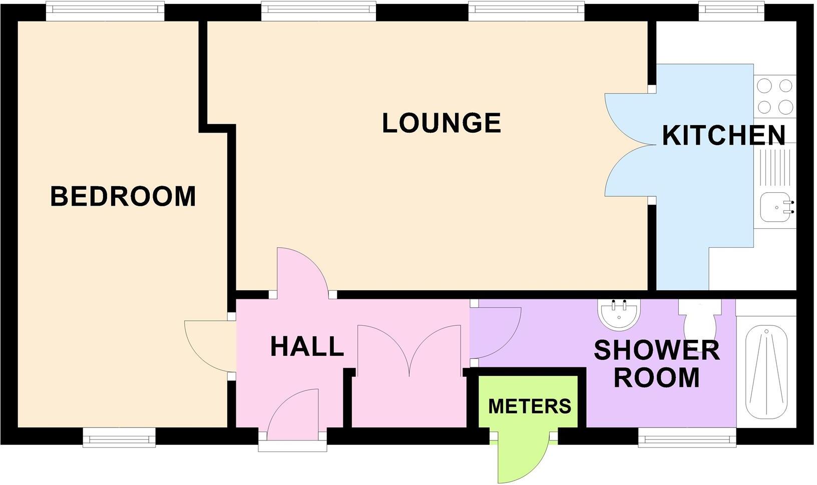 St. James Oaks, Trafalgar Road, Gravesend floorplan